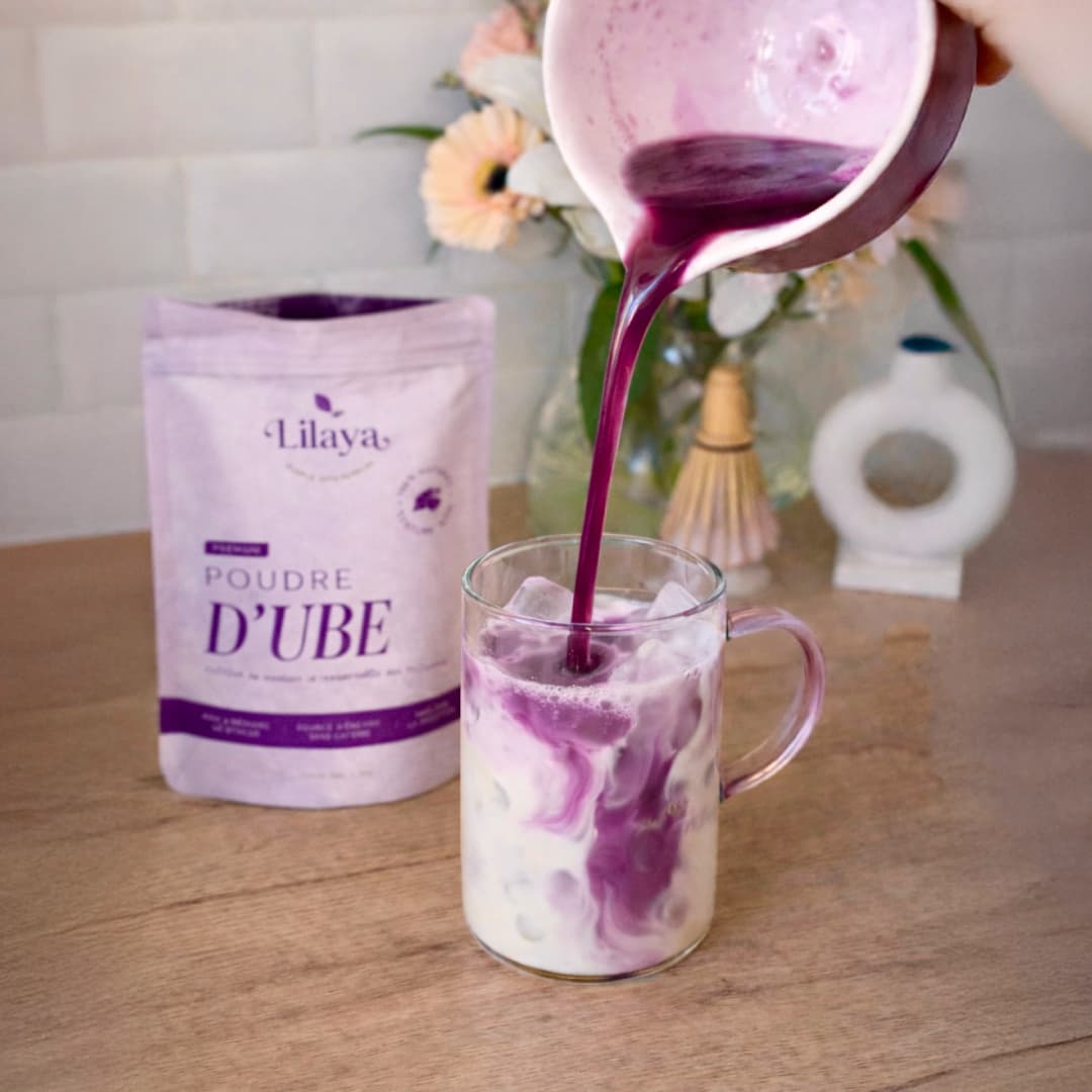 Verser ube latte